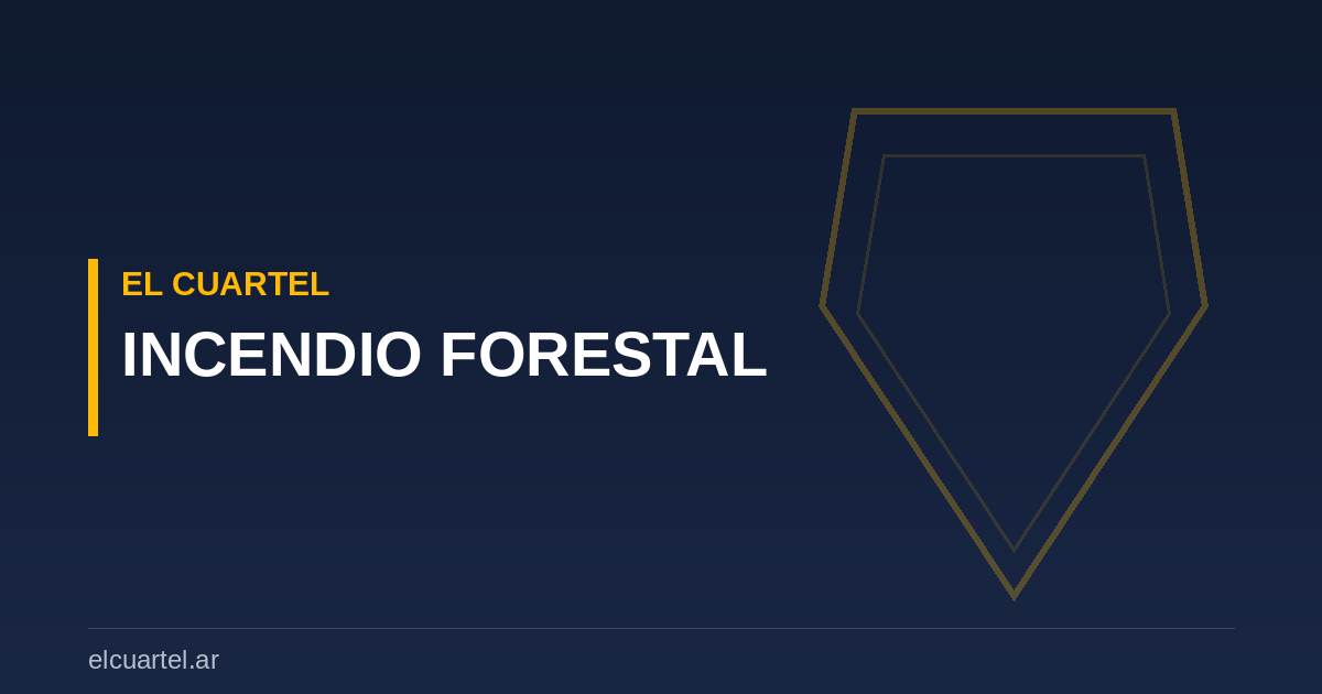 Incendio Forestal y de Interfase